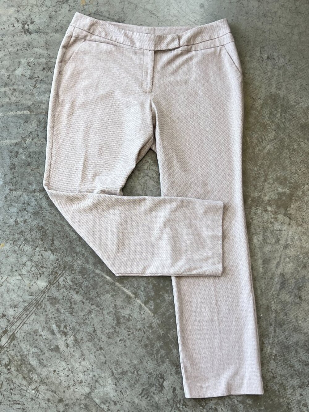 Worthington Modern Fit Dress Pants 16P Petite Tan Heathered Trousers